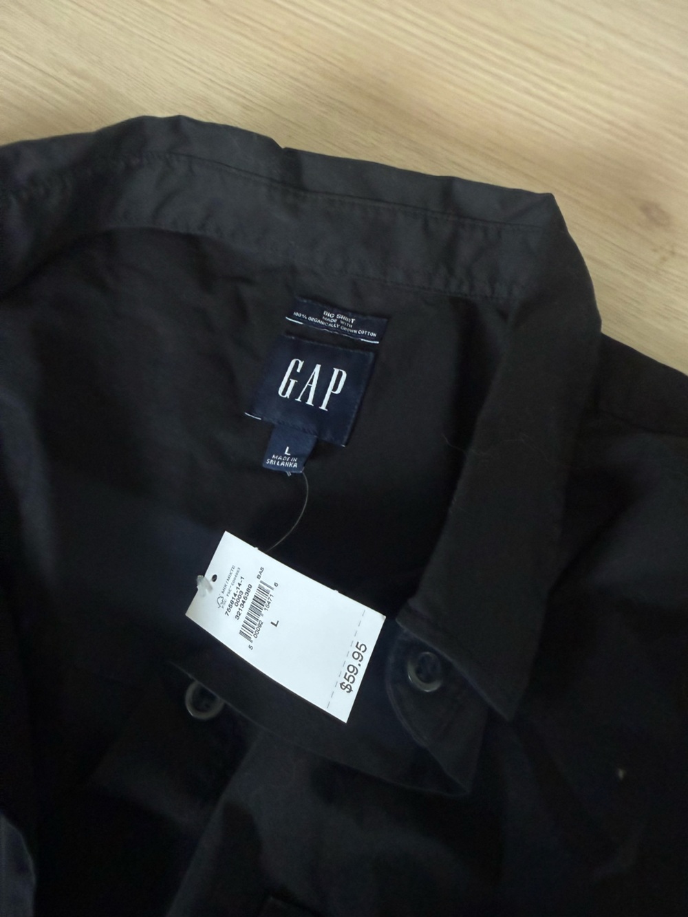 Gap Organic Cotton Poplin Big Shirt - Picture 4 of 4